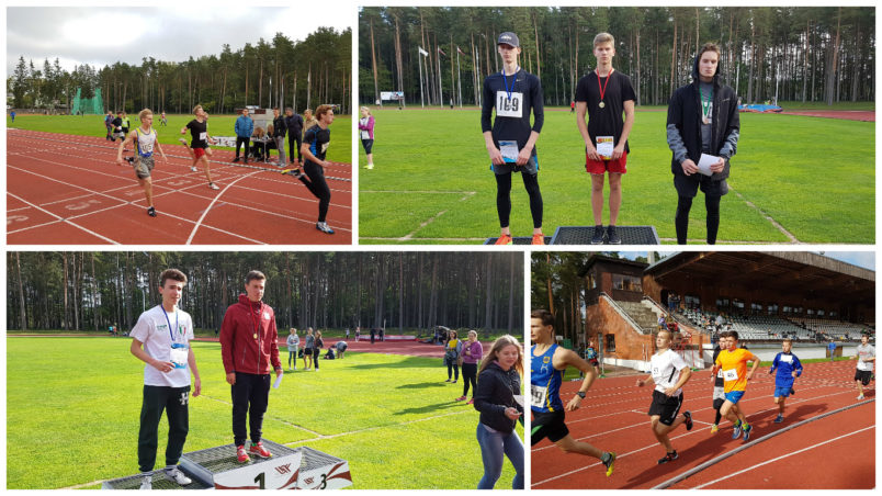 Vidusskolēnu sacensības J.Daliņa stadionā