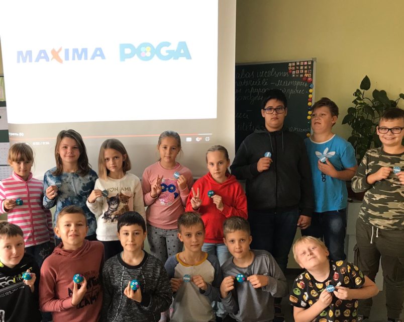D4. A klase iesaistās POGAS akcijā