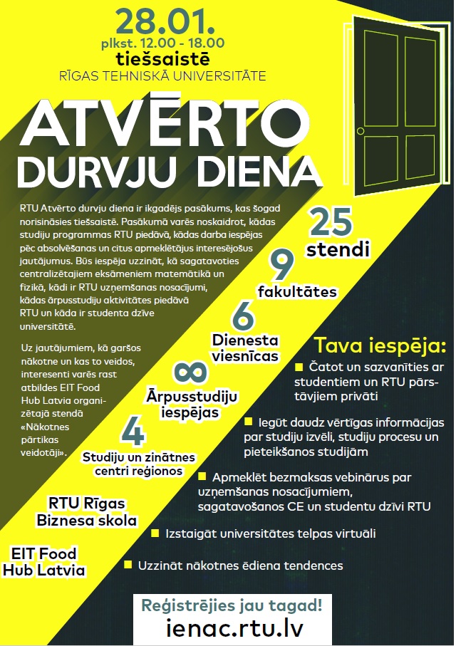 RTU atvērto durvju diena