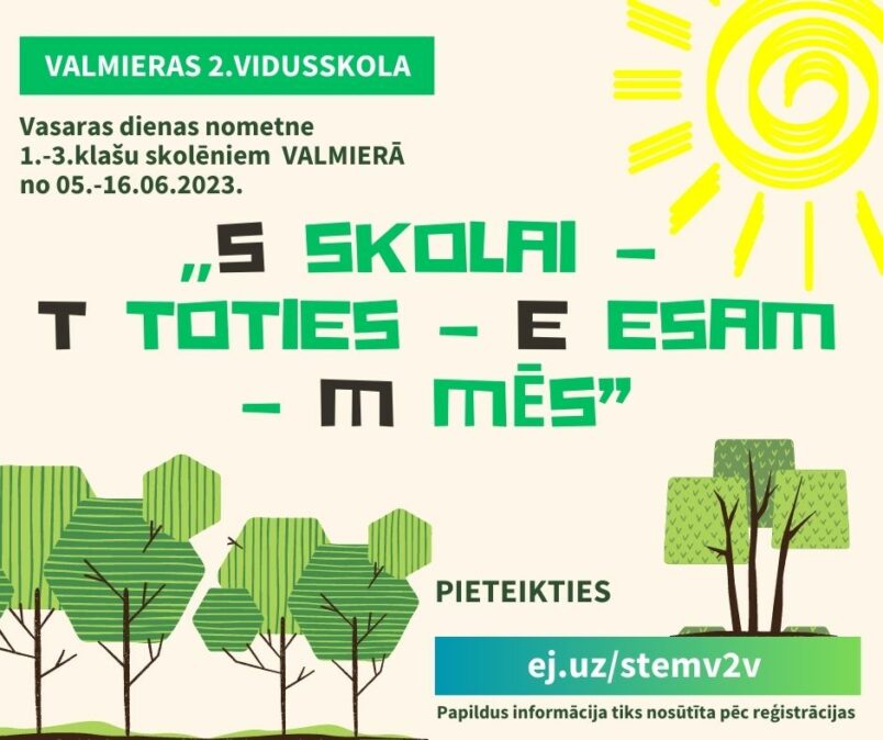 Nometne „S skolai – T toties – E esam – M mēs”